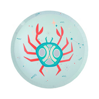 Zodiac Cancer Dinner Plates, Jollity & Co