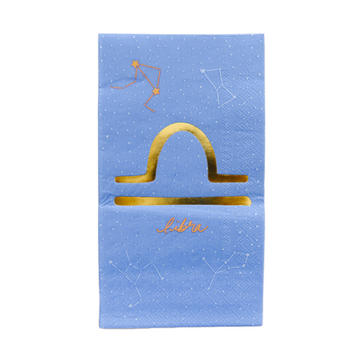 Zodiac Libra Guest Napkins