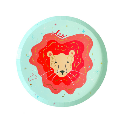 Zodiac Leo Dinner Plates