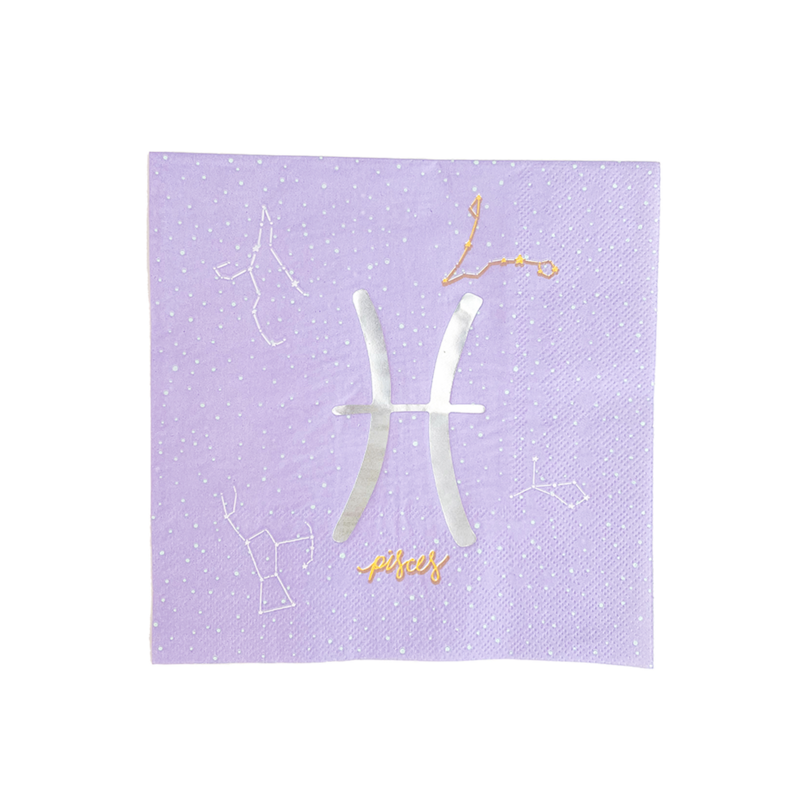 Zodiac Pisces Large Napkins, Jollity & Co