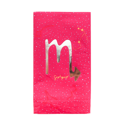 Zodiac Scorpio Guest Napkins