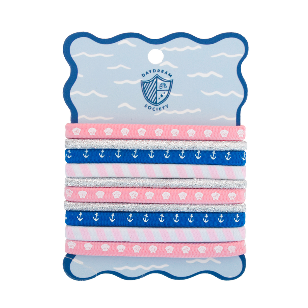 Seaside Hair Tie Set, Daydream Society