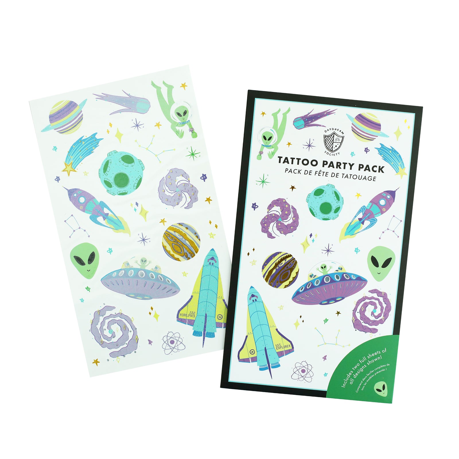Lost In Space Tattoo Party Pack