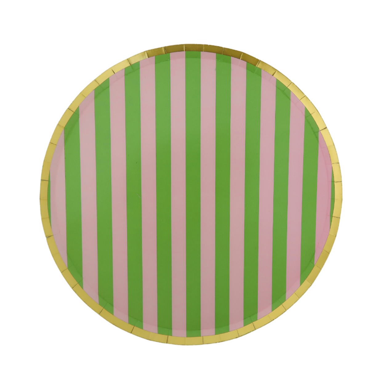Camp Bachelorette Stripe Dinner Plates, Jollity & Co