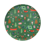 Camp Explorer Camp Pattern Large Plates, Daydream Society