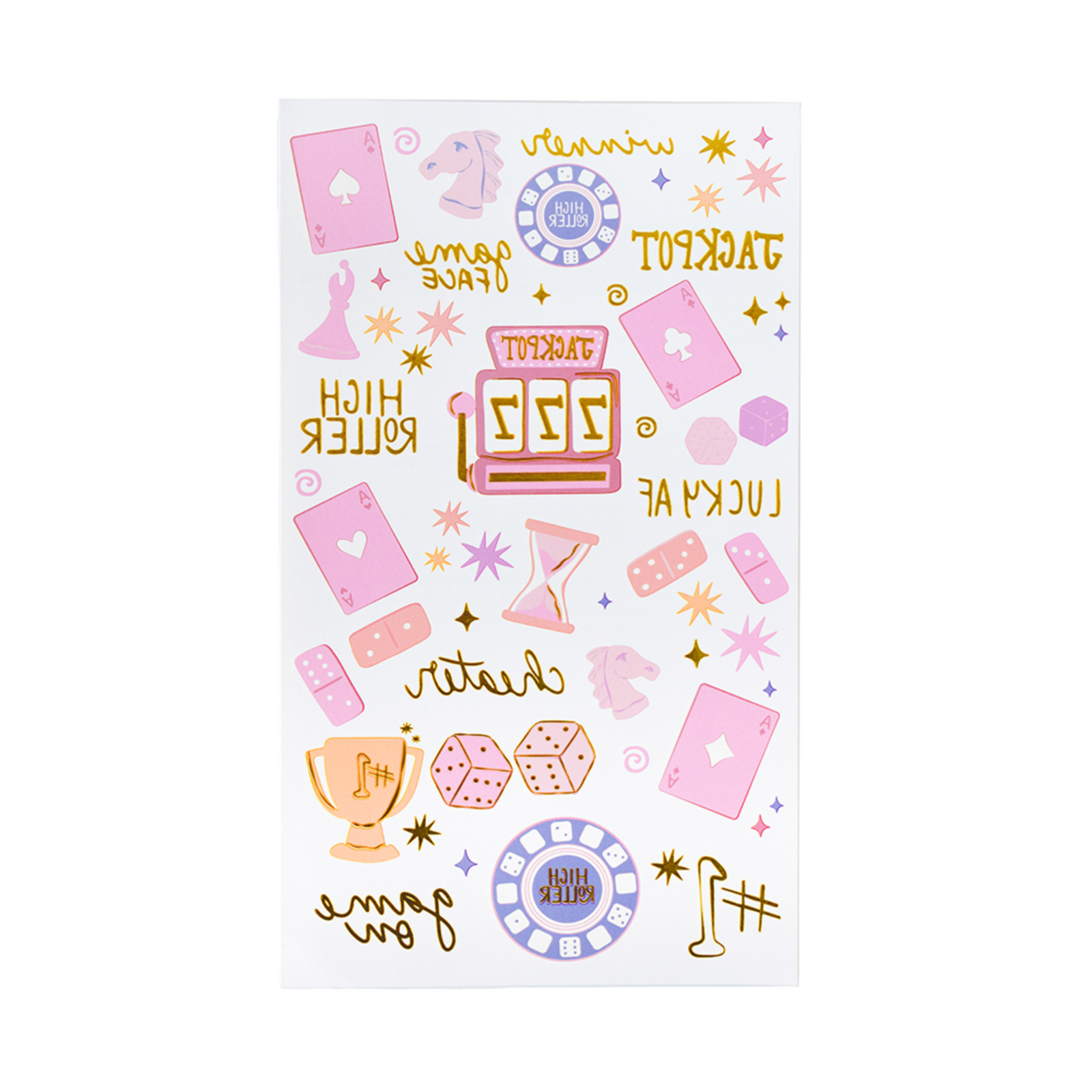 Game Night Tattoo Party Pack, Jollity & Co