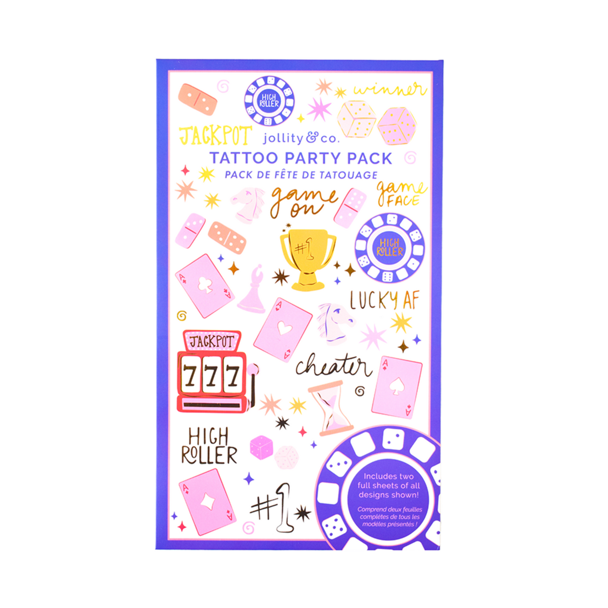 Party Temporary Tattoos - Choose from 40 Styles
