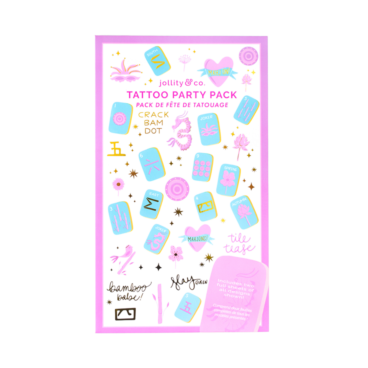 Party Temporary Tattoos - Choose from 40 Styles