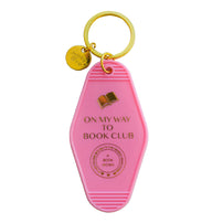 On My Way To Book Club Keychain, Jollity & Co