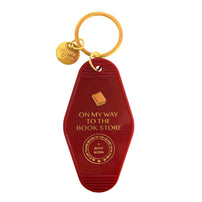 On My Way To The Book Store Keychain, Jollity & Co