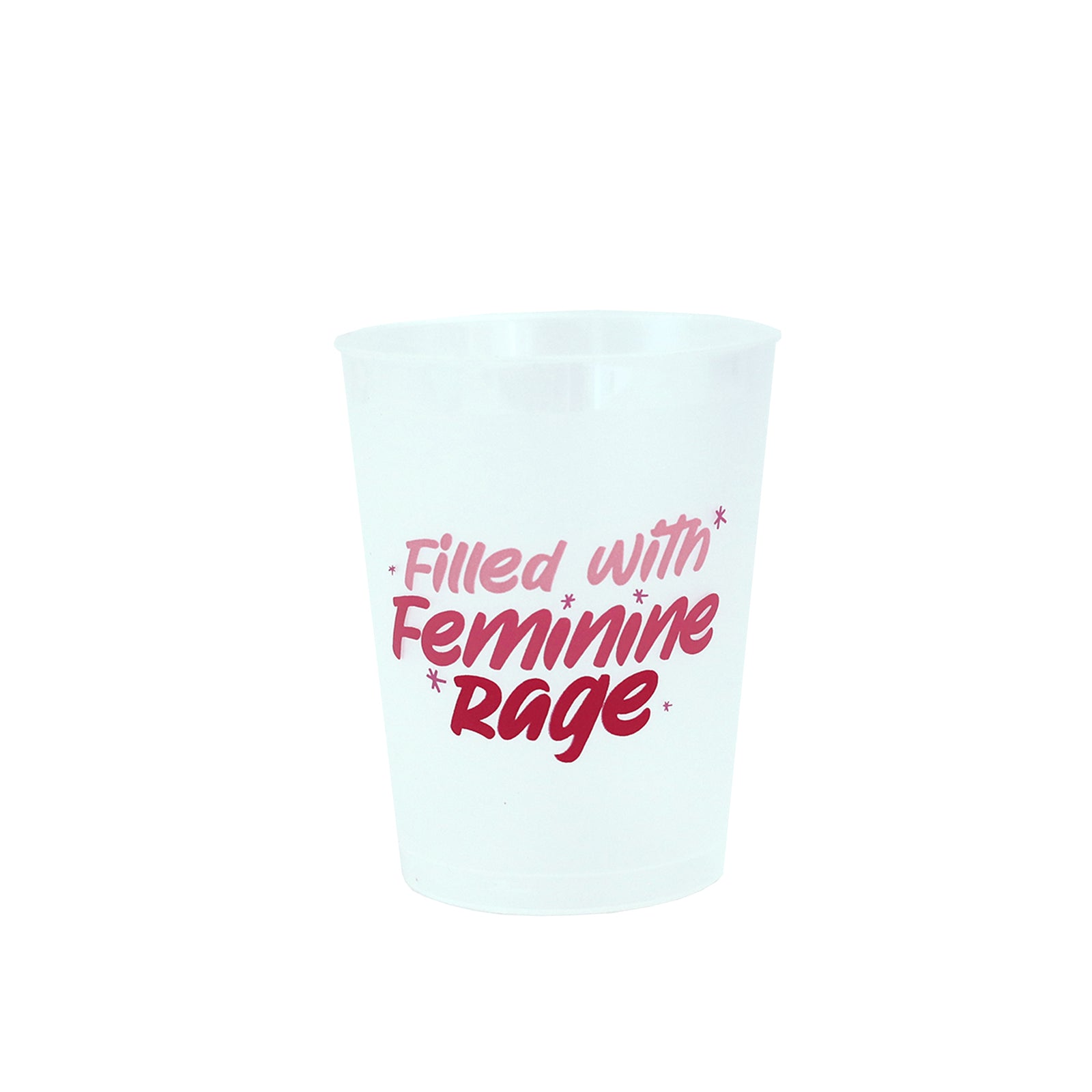 Filled with Feminine Rage Flex Cups, Jollity & Co