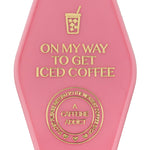 Giftables On My Way To Get Iced Coffee Keychain, Jollity & Co