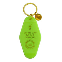 On My Way To Get Matcha Keychain, Jollity & Co