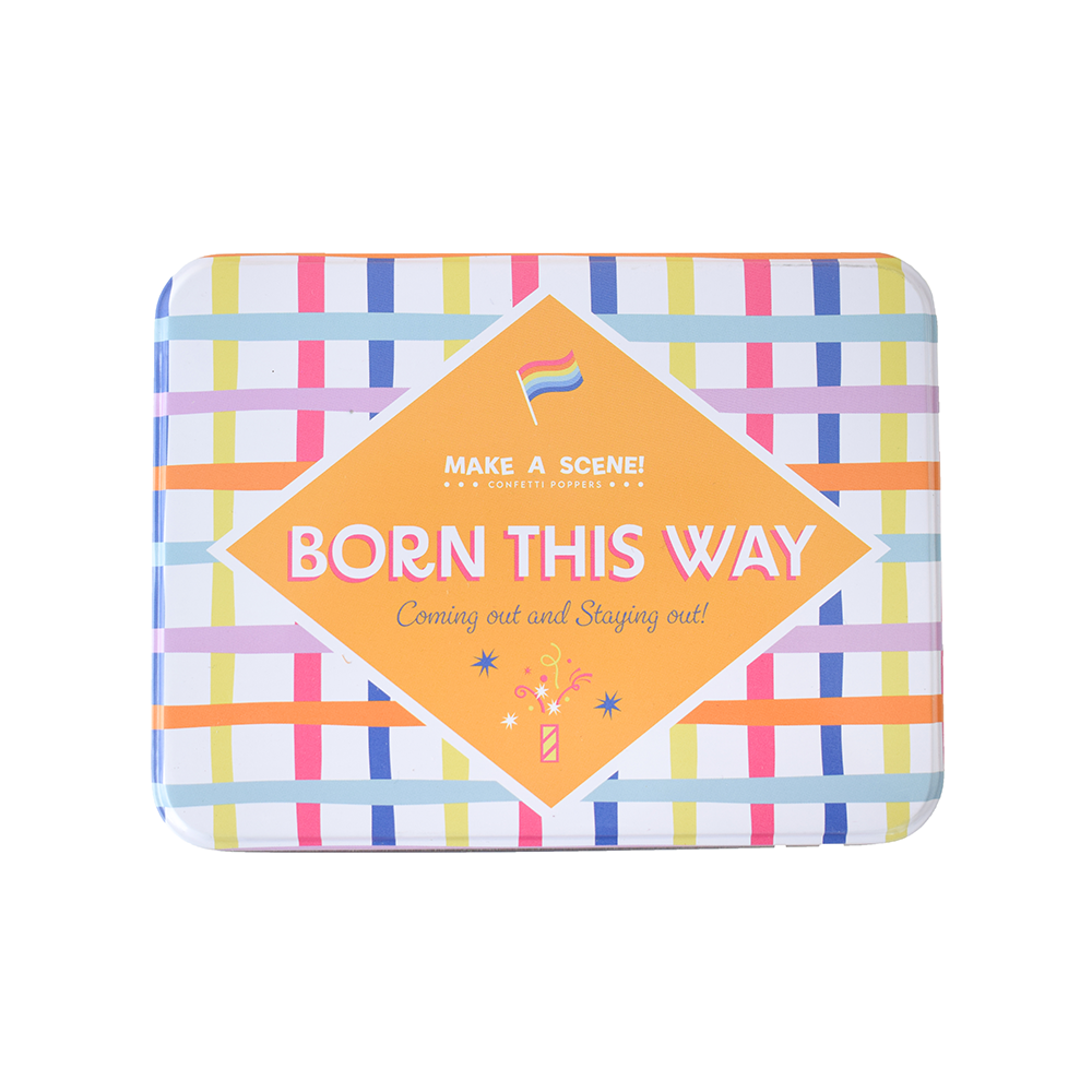 Make A Scene Born This Way Confetti Popper Set, Jollity & Co