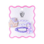 Sugarplum Gingerbread House & Christmas Tree Clip Set, Daydream Society