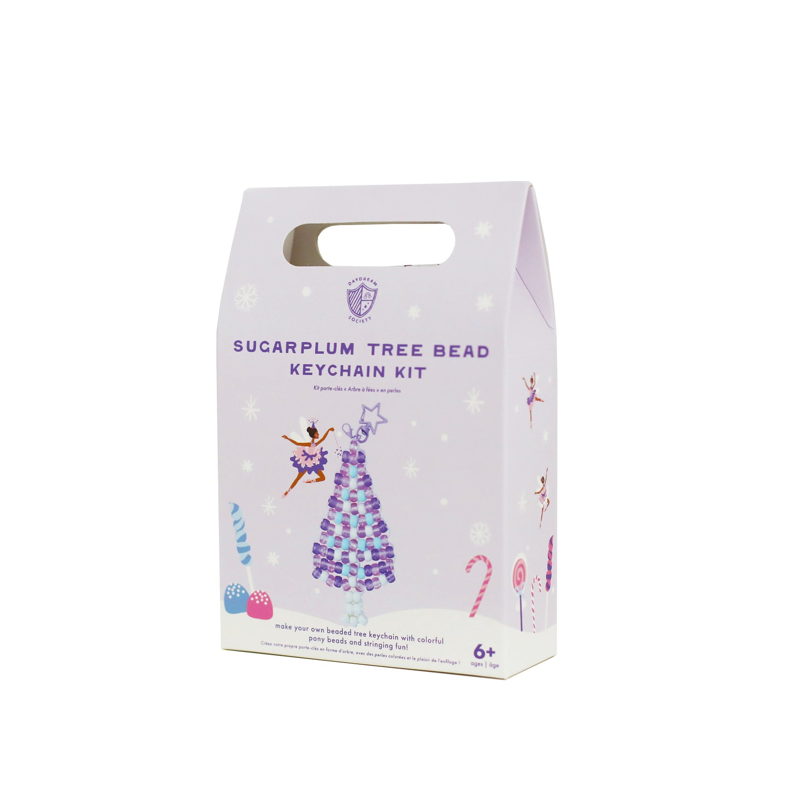 Sugarplum Tree Bead Keychain Kit Daydream Society