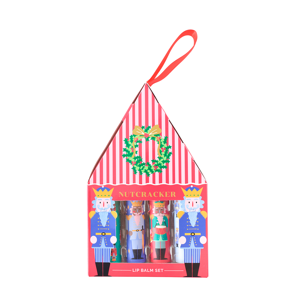 Nutcracker  Lip Balm Set, Jollity & Co
