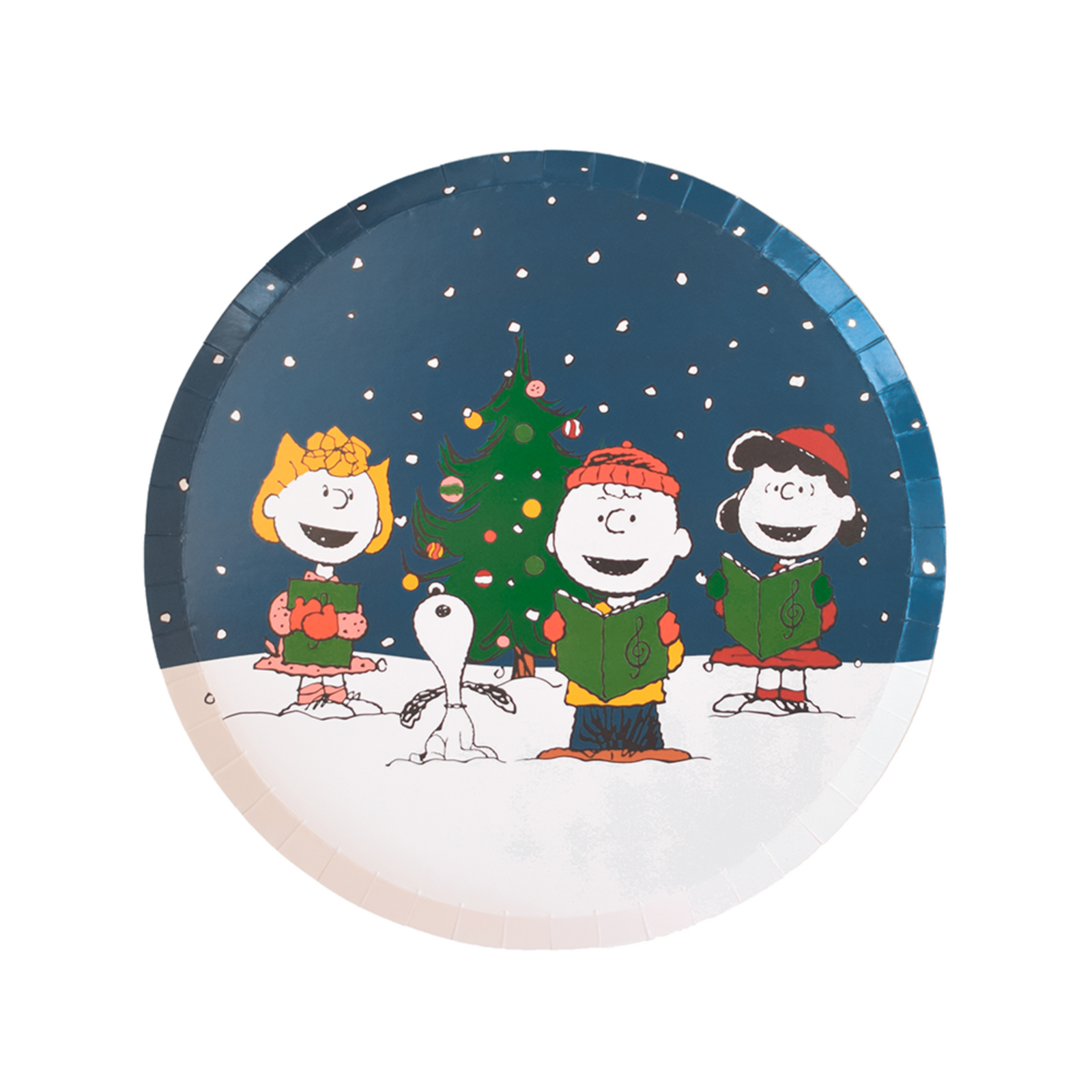 Peanuts Classic Christmas  Dessert Plates, Jollity & Co