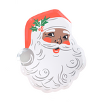 That's The Spirit St. Nick Small Plate, Brown & Red, Jollity & Co