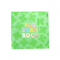 Lucky Me You Sham Rock Petite Napkins, Daydream Society