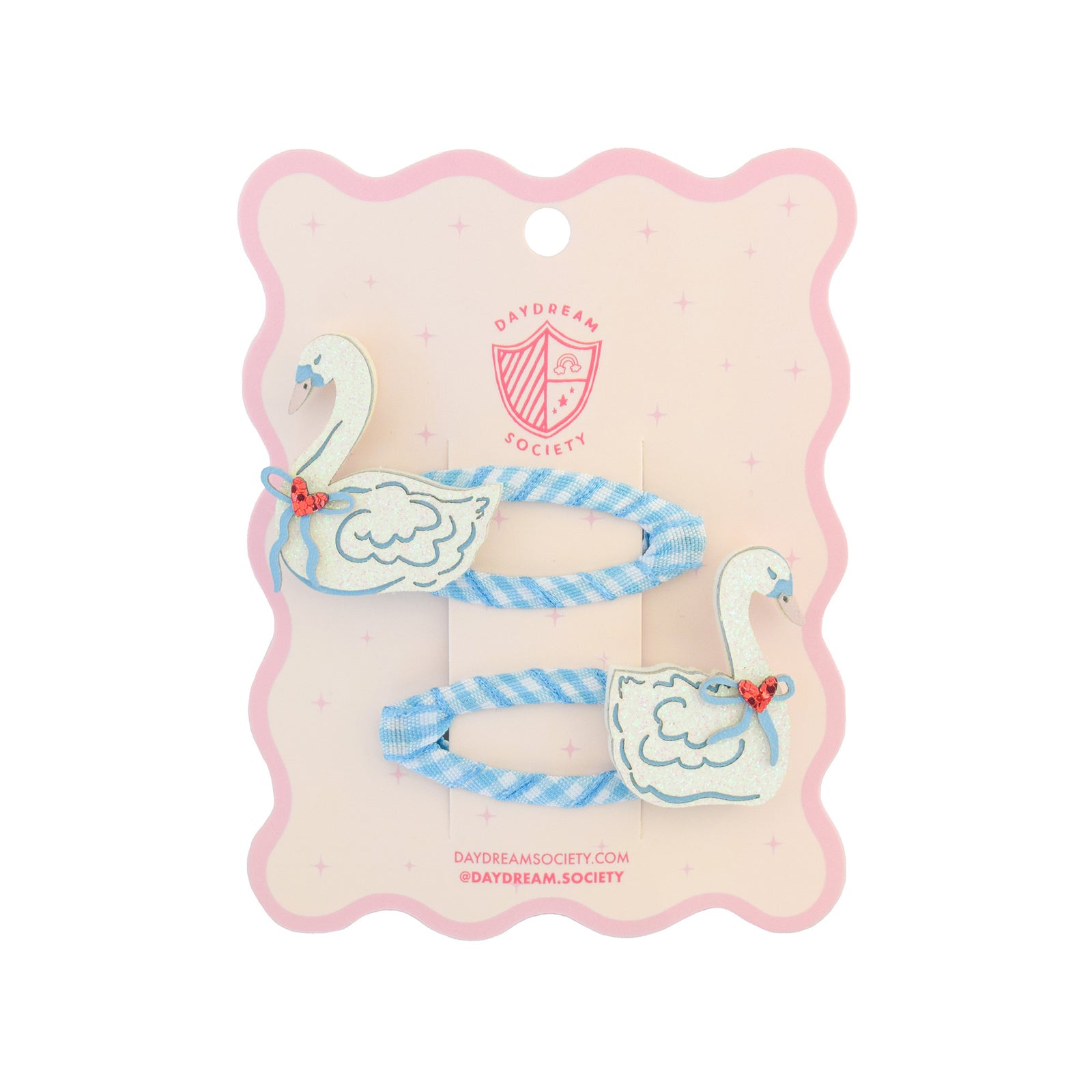 Love Birds Swan Hair Clip Set, Daydream Society