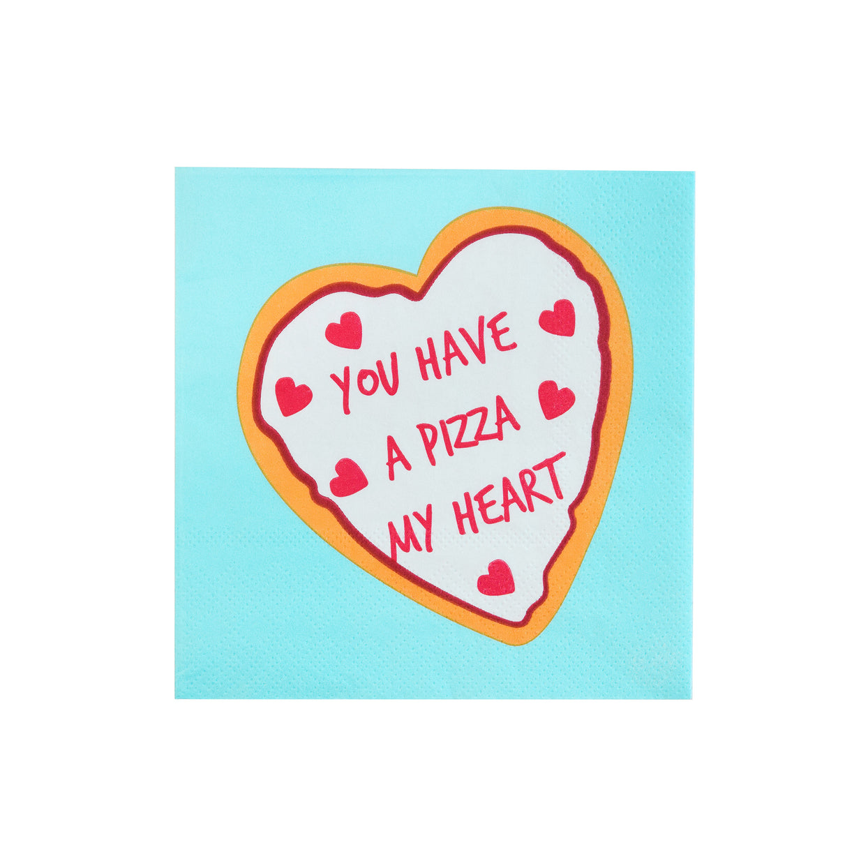 Y2K Pizza My Heart Cocktail Napkins, Jollity & Co