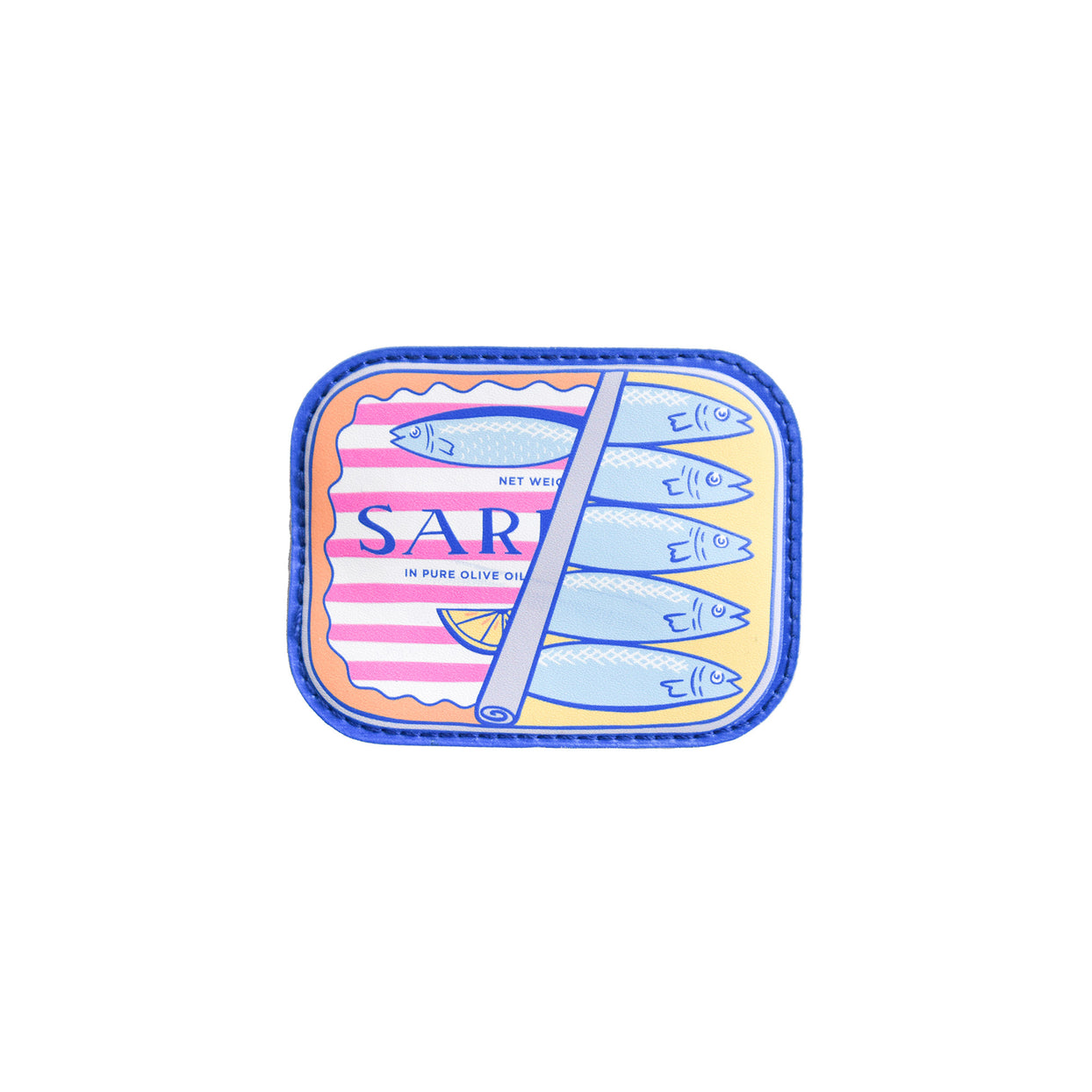 Sardine Can Vegan Leather Hair Clip, Jollity & Co