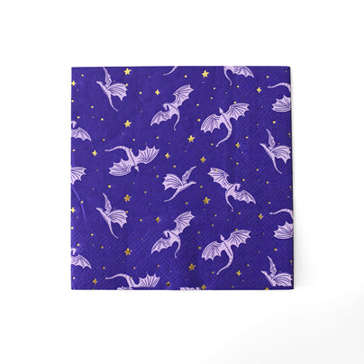 Romantasy Dragon Themed Large Napkins, Jollity & Co