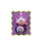 Monster Mash Fuzzy Bat + Spider Hair Clip Set, Daydream Society