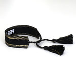 Witty Embroidered Bracelet - Feral, Jollity & Co