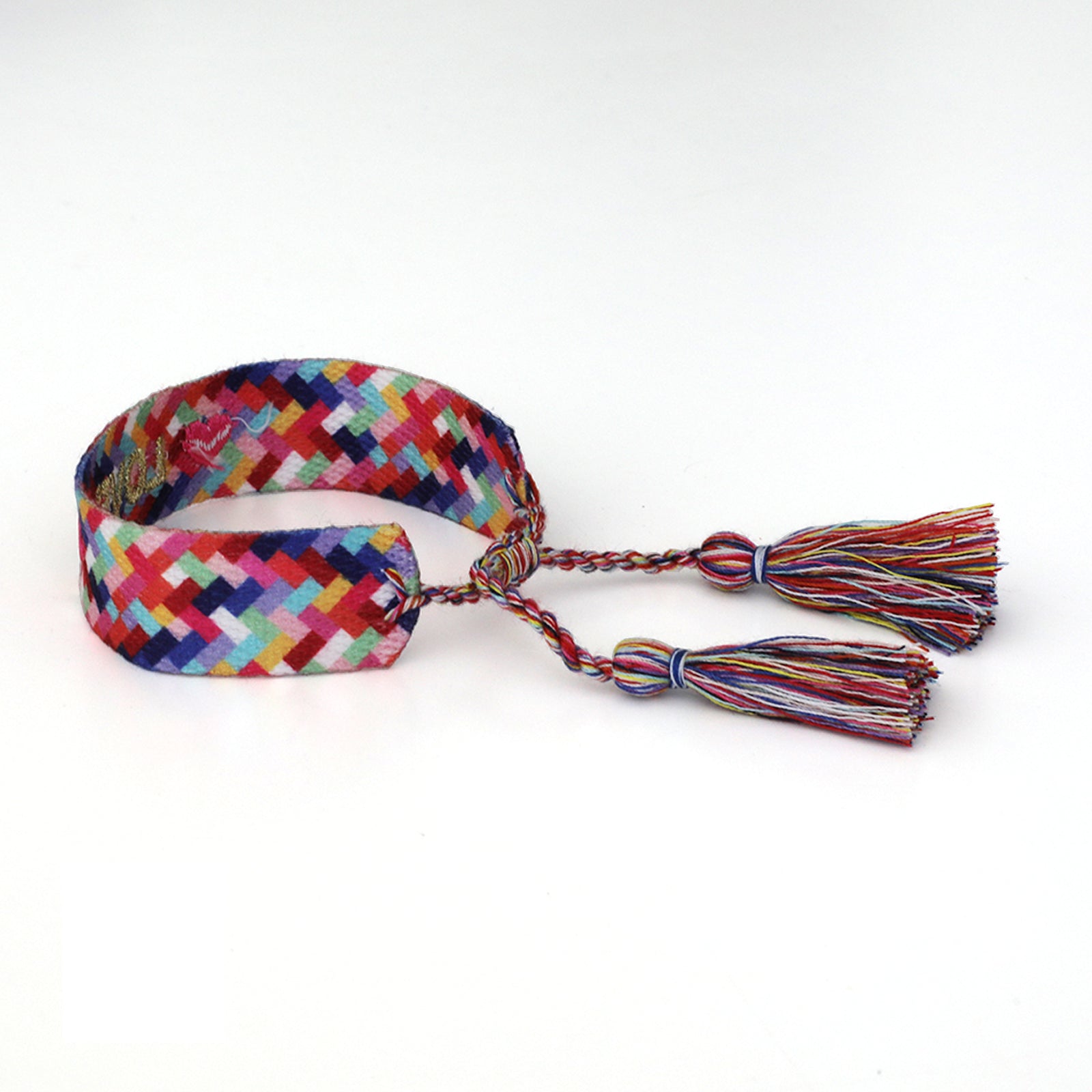 Witty Embroidered Bracelet - Love , Jollity & Co