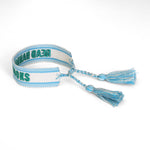 Book Club Themed Embroidered Bracelets - Read Banned Books Jollity & Co