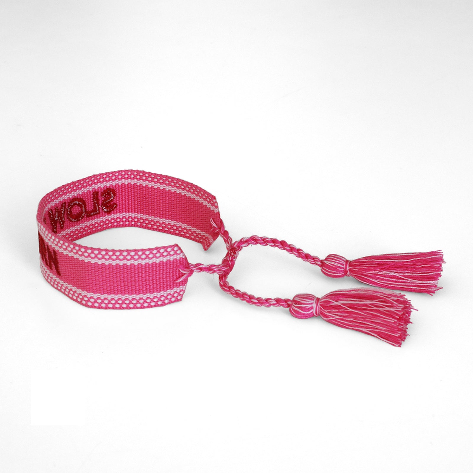 Book Club Themed Embroidered Bracelets - Slow Burn, Jollity & Co