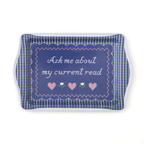 Ask Me About My Current Read Trinket Tray, Jollity & Co