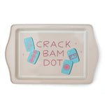 Crack, Bam, Dot Metal Trinket Tray, Jollity & Co