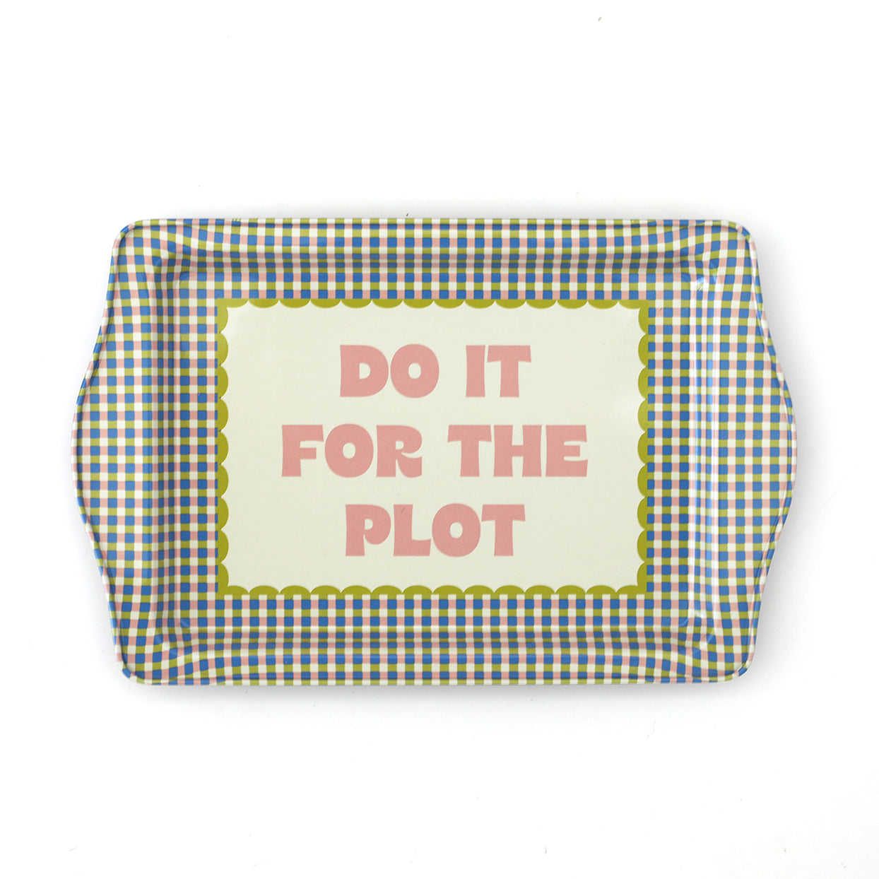 Do It For The Plot Trinket Tray, Jollity & Co