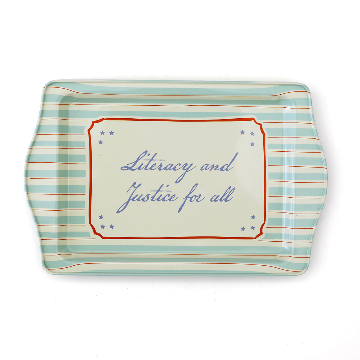 Literacy and Justice for All Trinket Tray, Jollity & Co