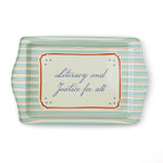 Literacy and Justice for All Trinket Tray, Jollity & Co