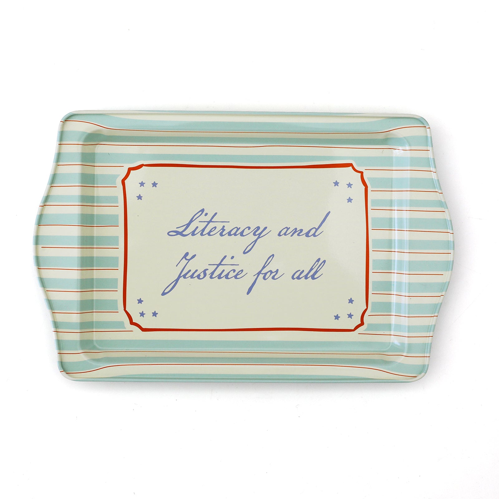 Literacy and Justice for All Trinket Tray, Jollity & Co