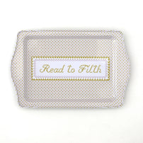 Read To Filth Trinket Tray, Jollity & Co