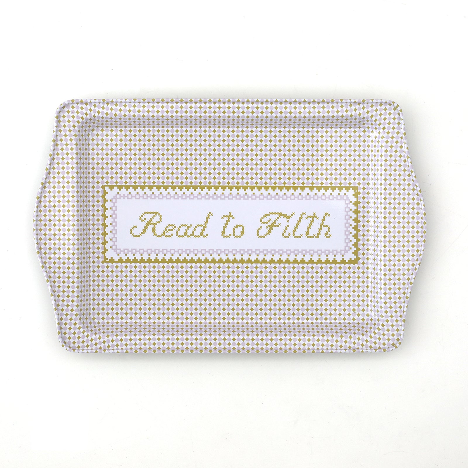 Read To Filth Trinket Tray, Jollity & Co