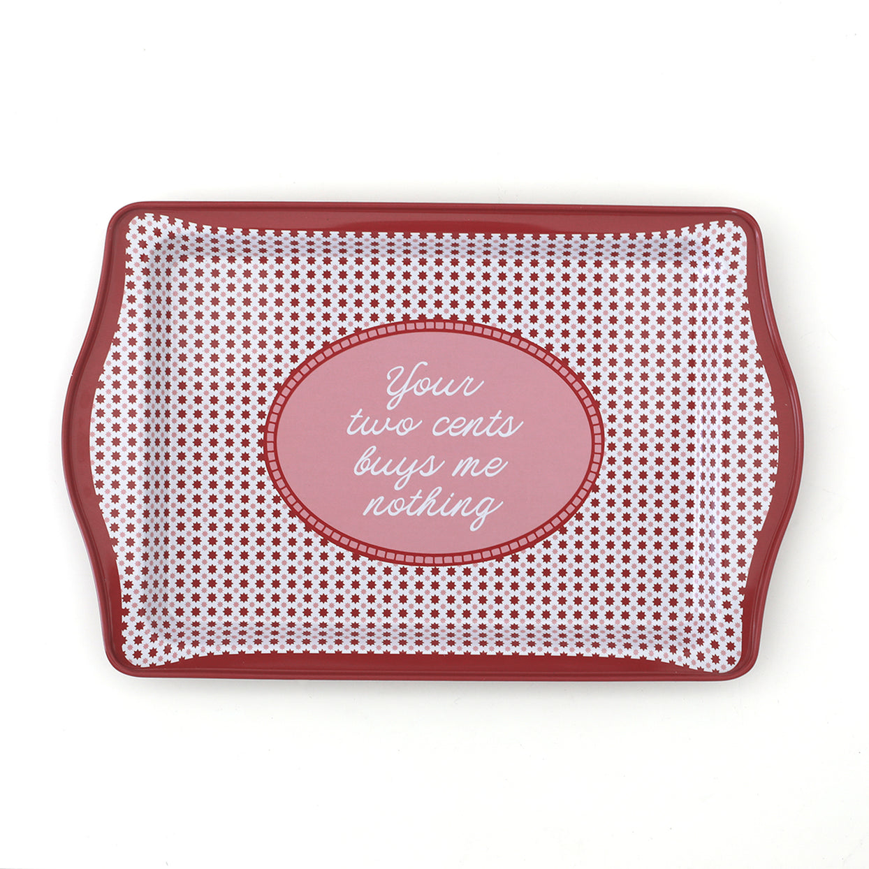 Your Two Cents Buys Me Nothing Trinket Tray, Jollity & Co