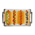 Patriotic Hot Dog Platter Shaped Plates, Jollity & Co