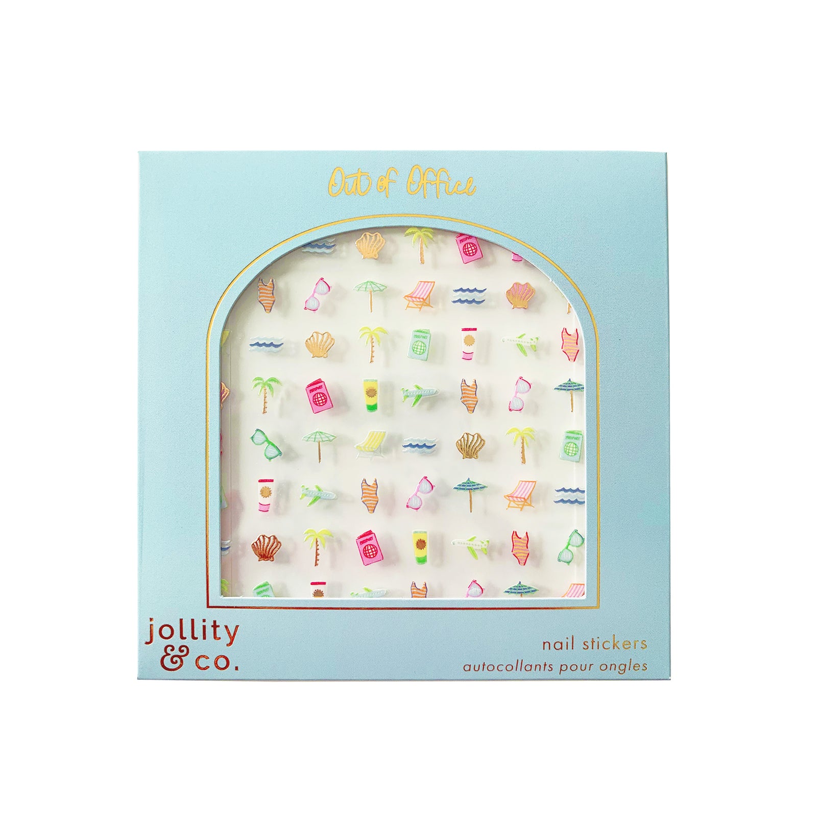 Out Of Office Nail Stickers, Jollity & Co.