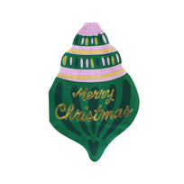 Season of Cheer Die-Cut Ornament Cocktail Napkins, Jollity & Co