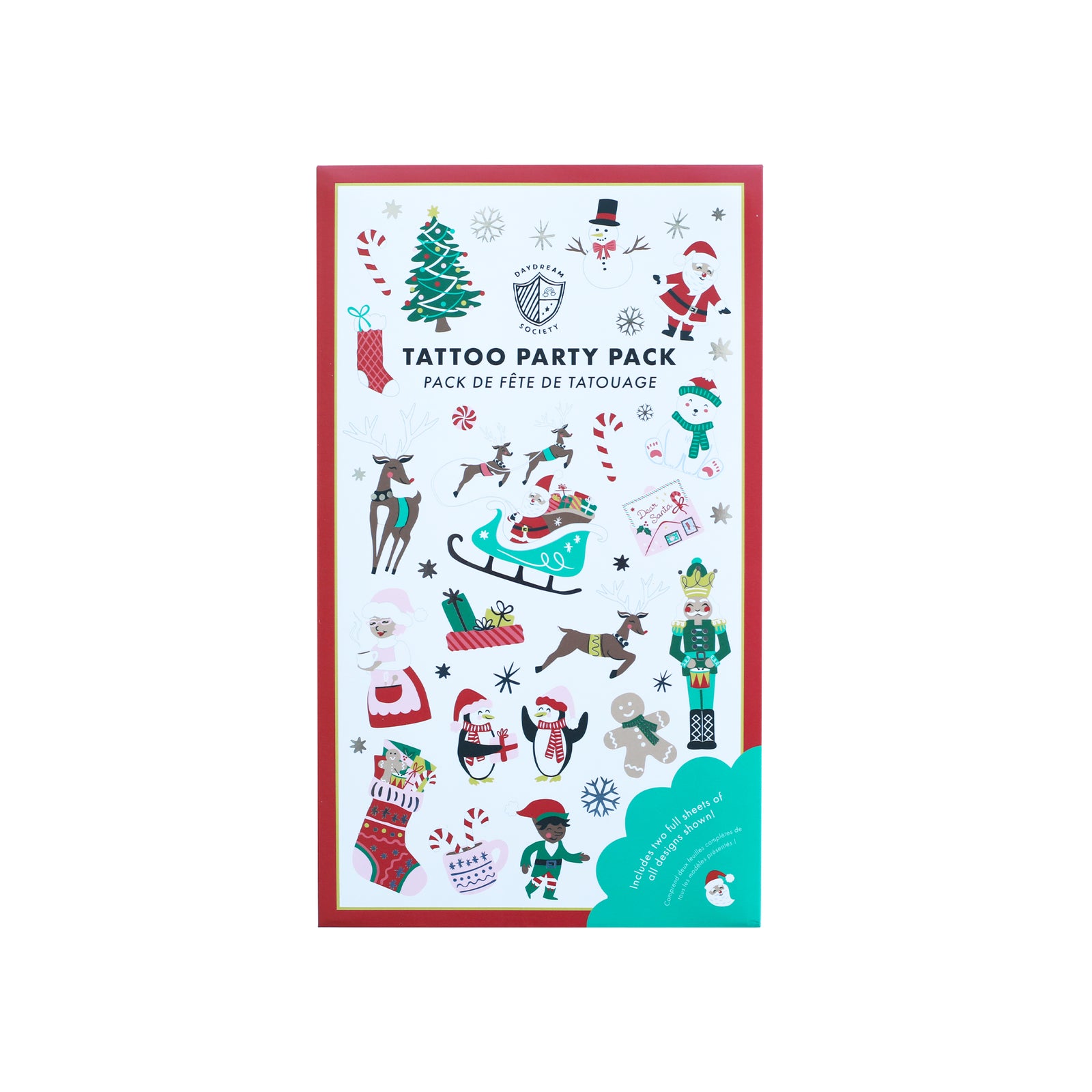 Oh What Fun Tattoo Party Pack, Daydream Society
