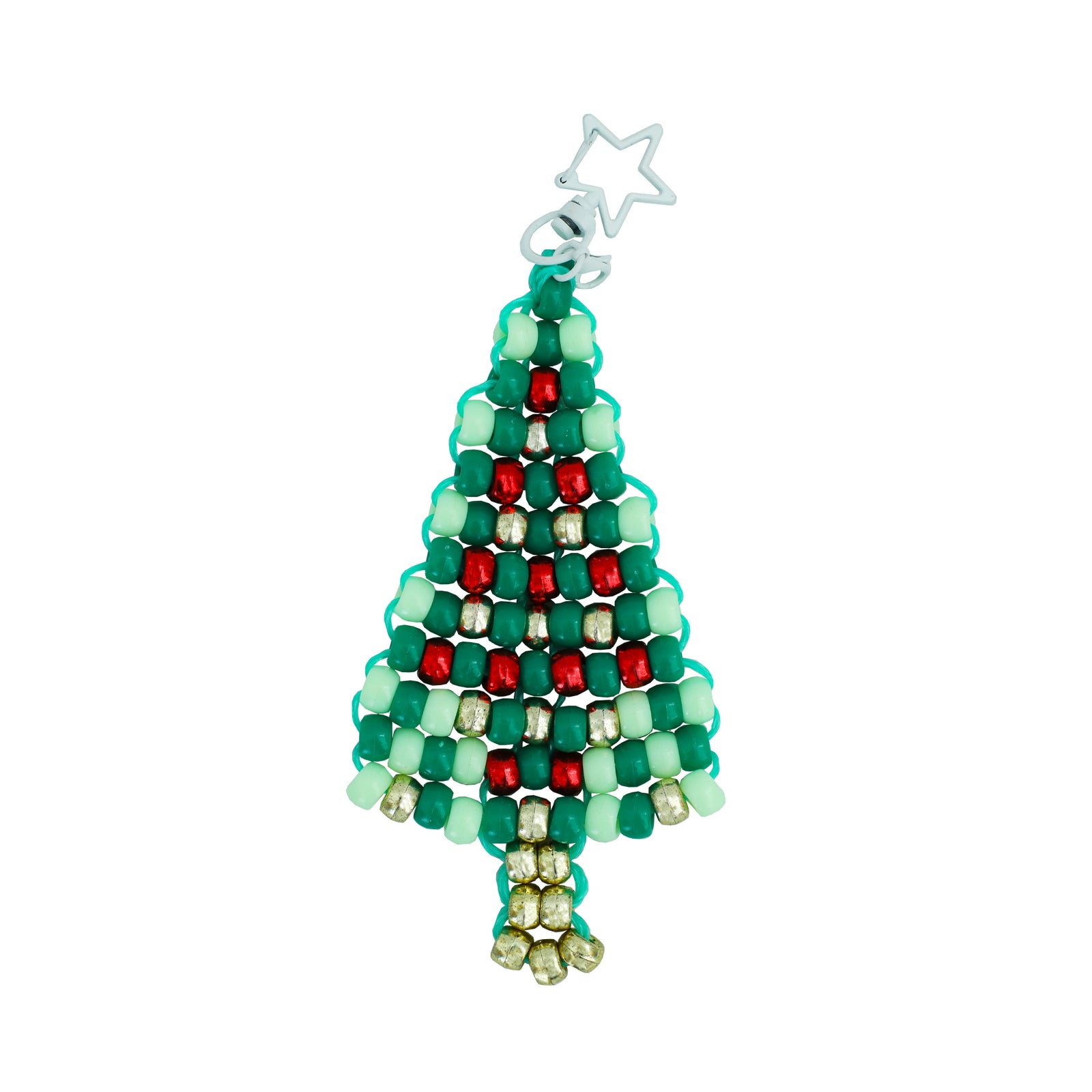 Oh What Fun Holiday Tree Bead Keychain Kit, Daydream Society