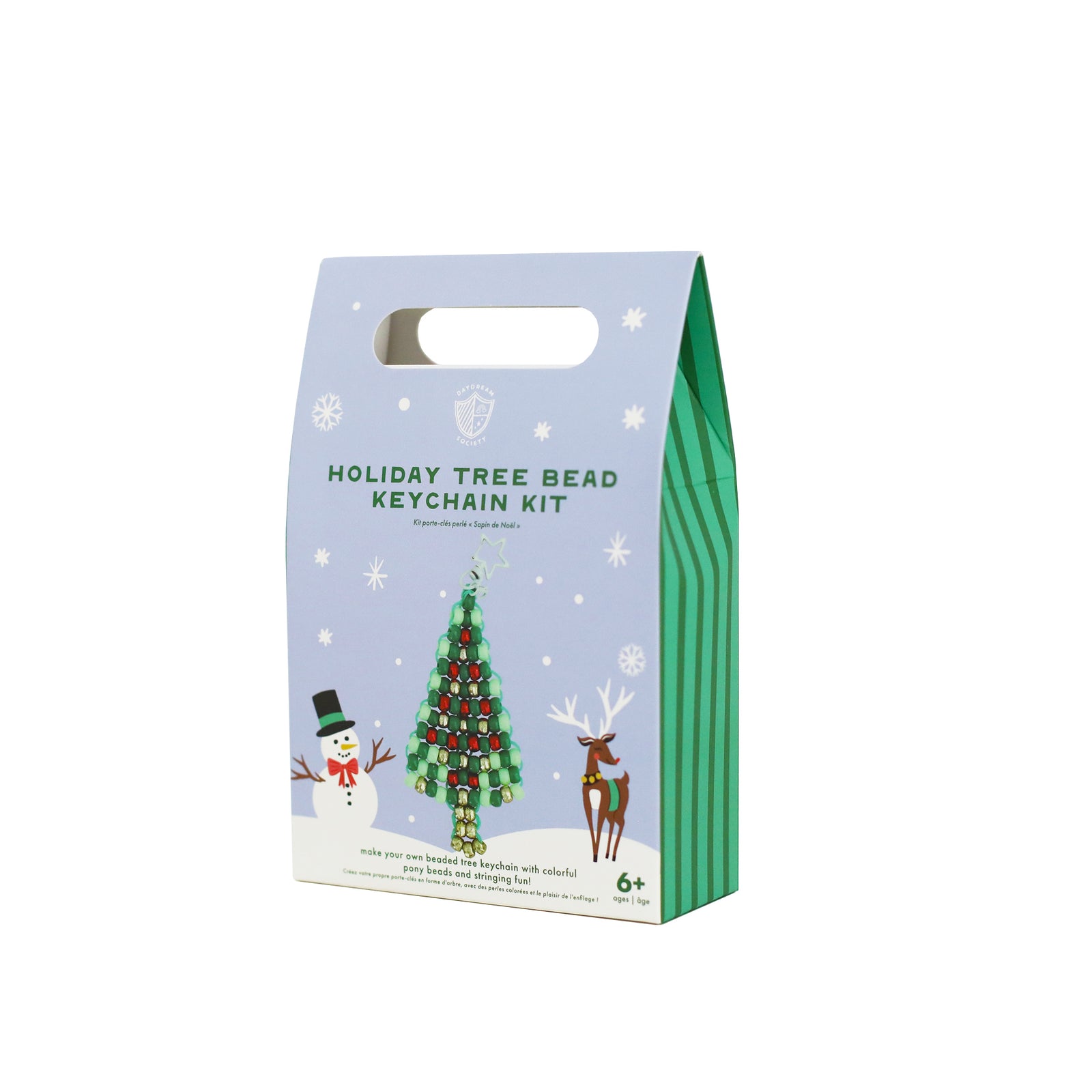 Oh What Fun Holiday Tree Bead Keychain Kit, Daydream Society