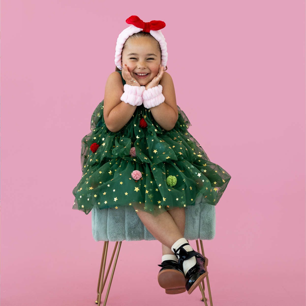 Pampered Peppermint Self Care Holiday Headband Set