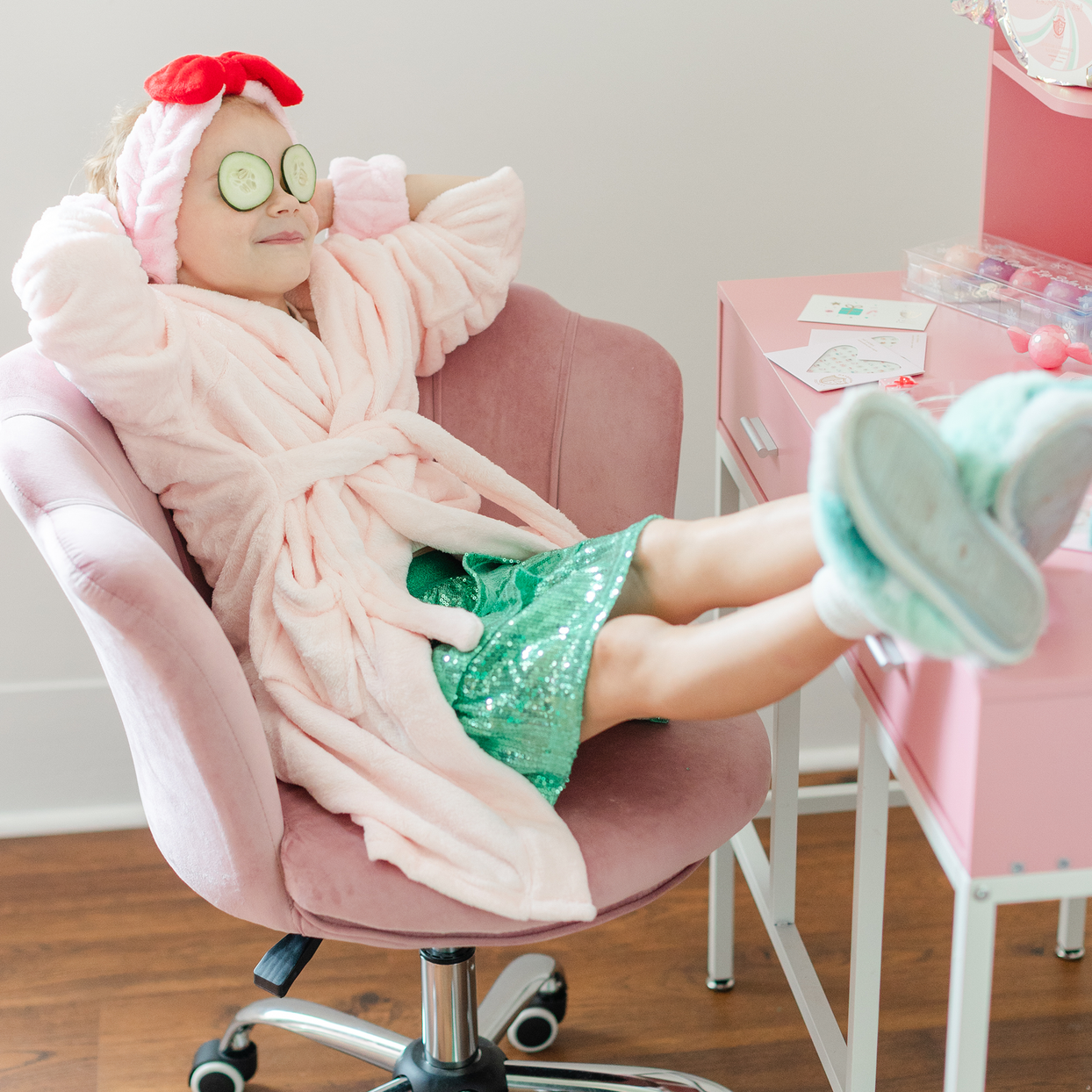 Pampered Peppermint Self Care Holiday Headband Set